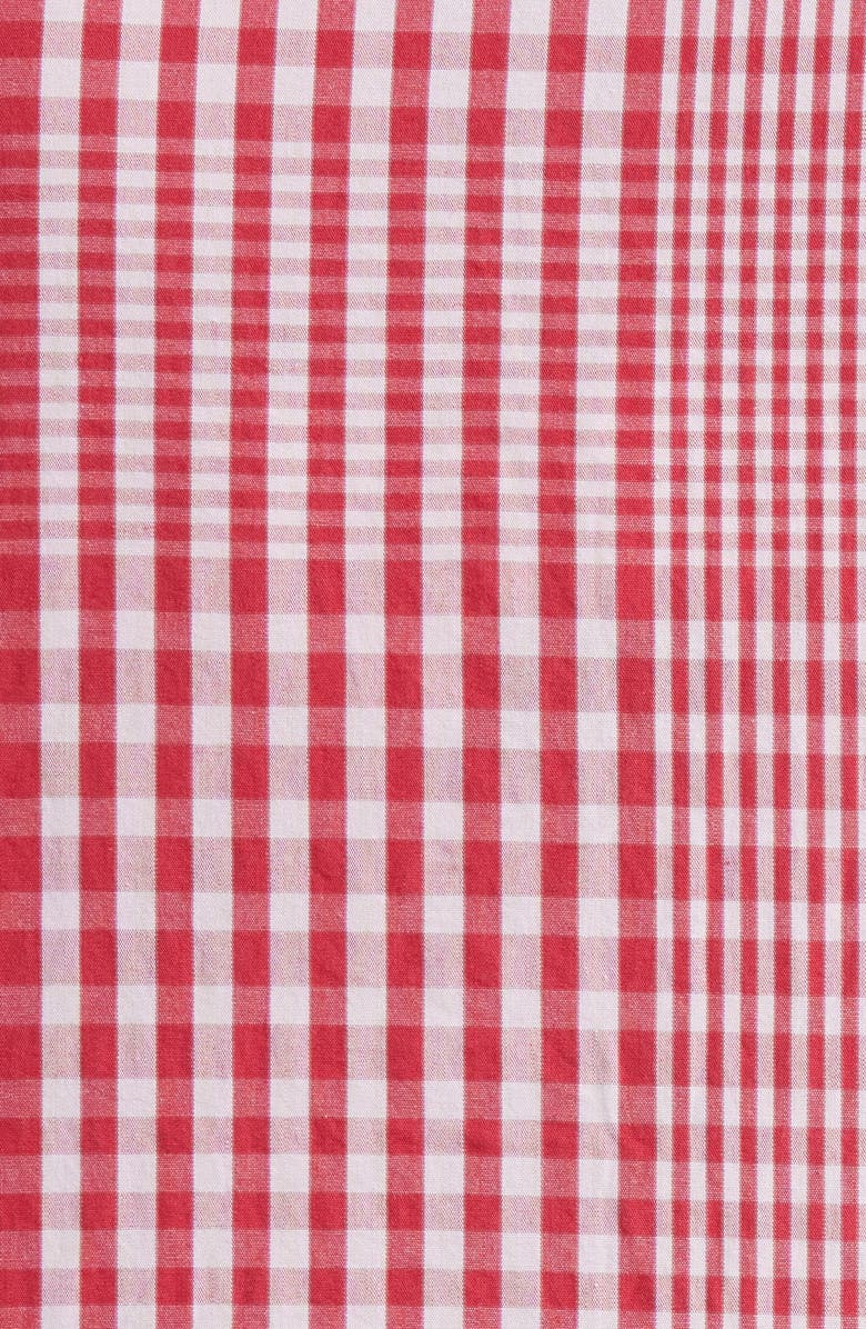 Nordstrom Classic Cotton Pajamas, Alternate, color, Red- Pink Gradient Plaid