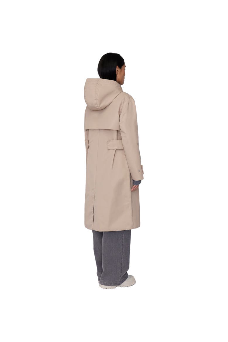 MARINA | Hooded 3-in-1 Trench Coat, Alternate, color, Sand Beige