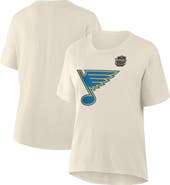 FANATICS Women's Fanatics Cream St. Louis Blues 2025 Winter Classic Primary Logo T-Shirt