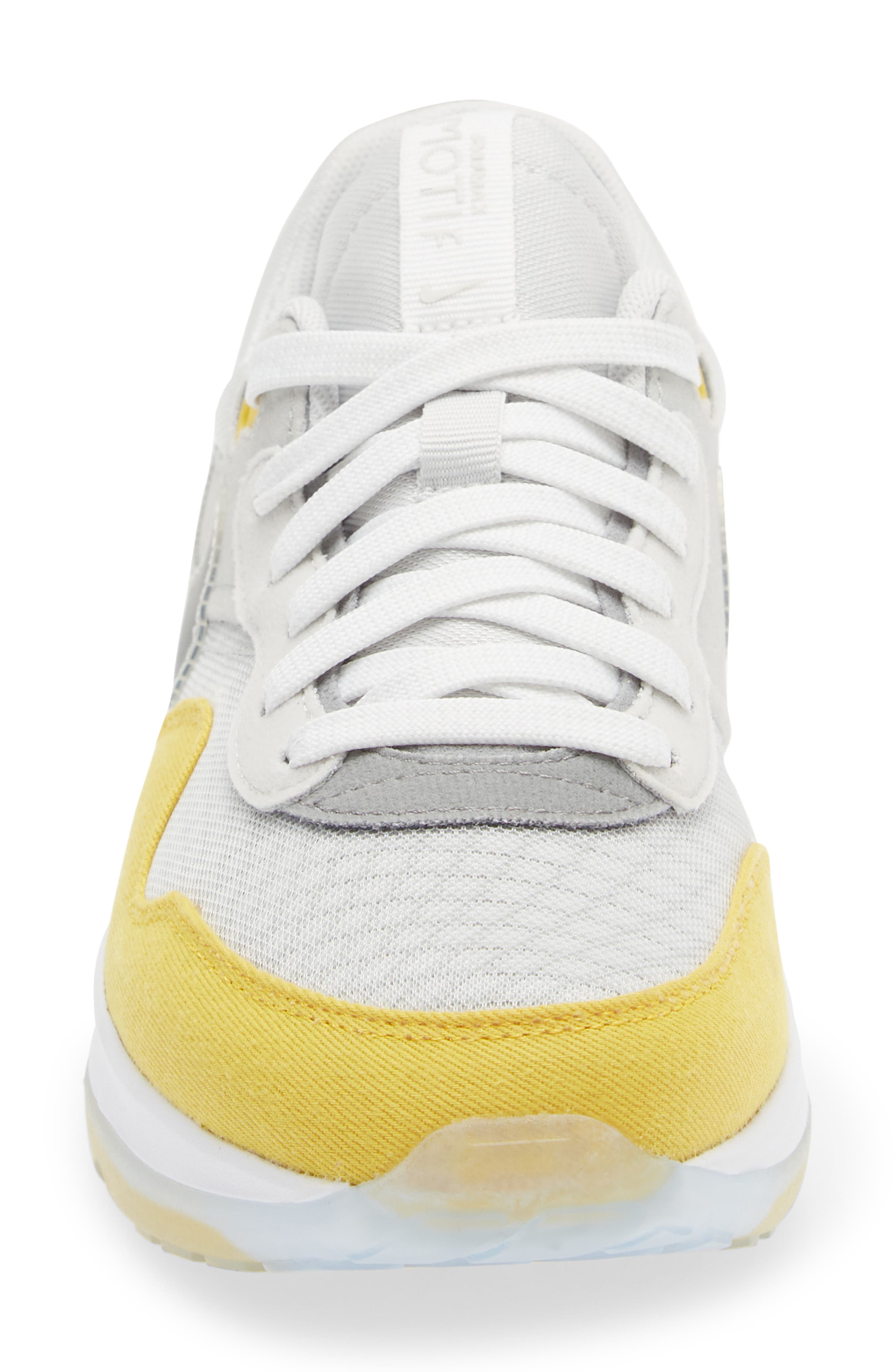 Air Max Motif Sneaker, Alternate, color, PHOTON / BLACK/ FOG/ GREY