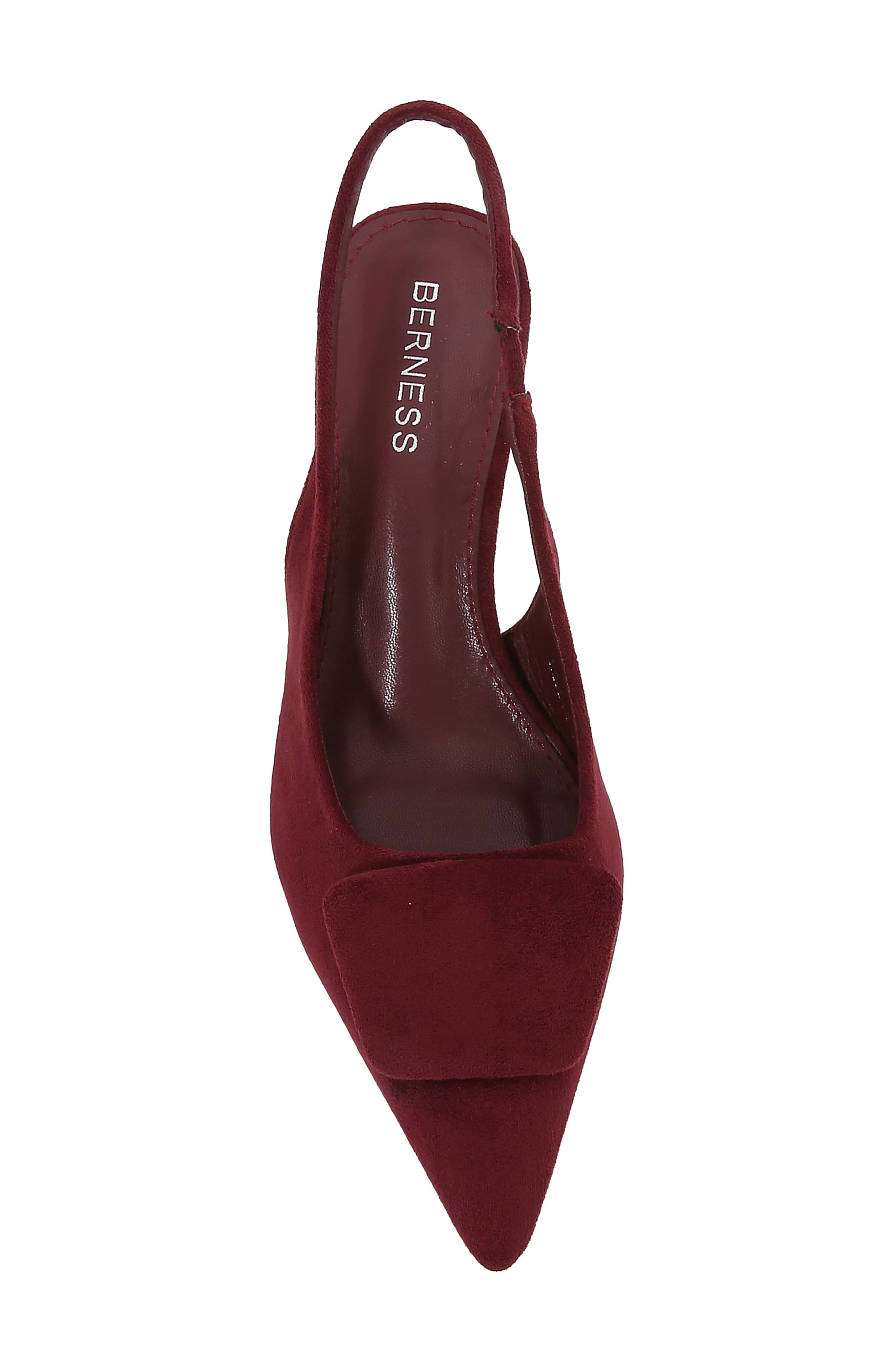 Heddie Slingback Pump, Alternate, color, WINE