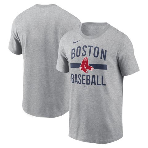 Men's Nike  Heather Gray Boston Red Sox Arched T-Shirt