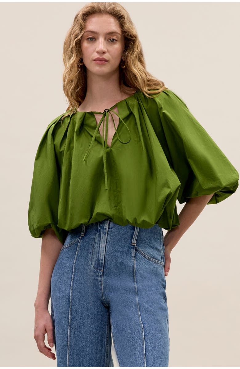 Rebecca Taylor Isla Bubble Top, Main, color, Meadow