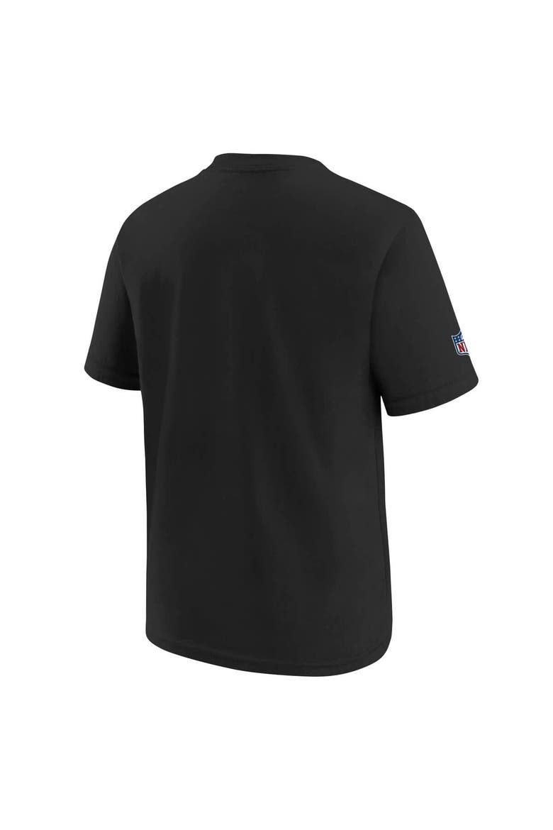 Youth Nike  Black New Orleans Saints 2024 NFL Crucial Catch T-Shirt, Alternate, color, Black