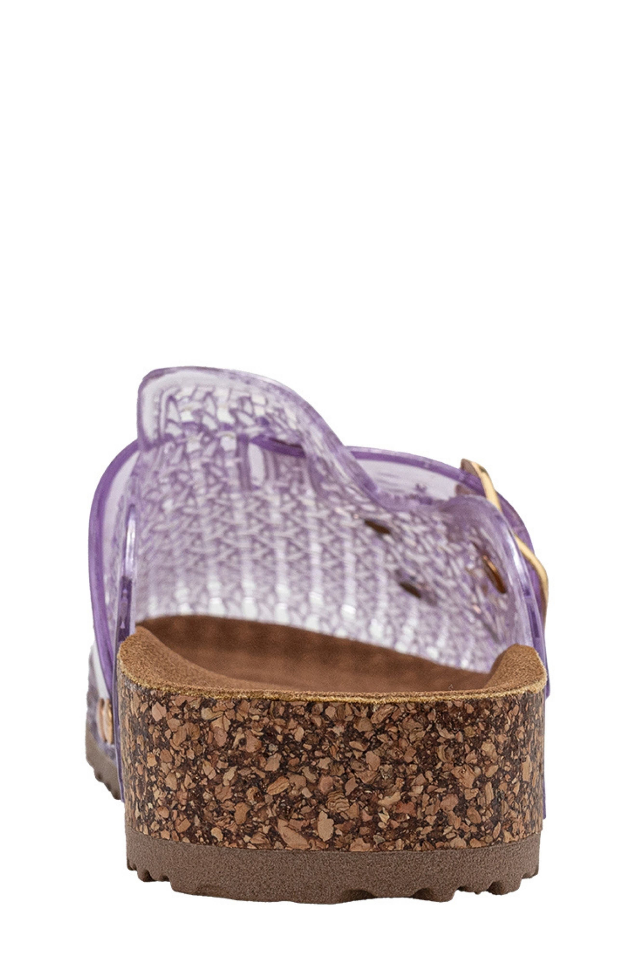 bebe Twinkle Footbed Clog, Alternate, color, Lavender