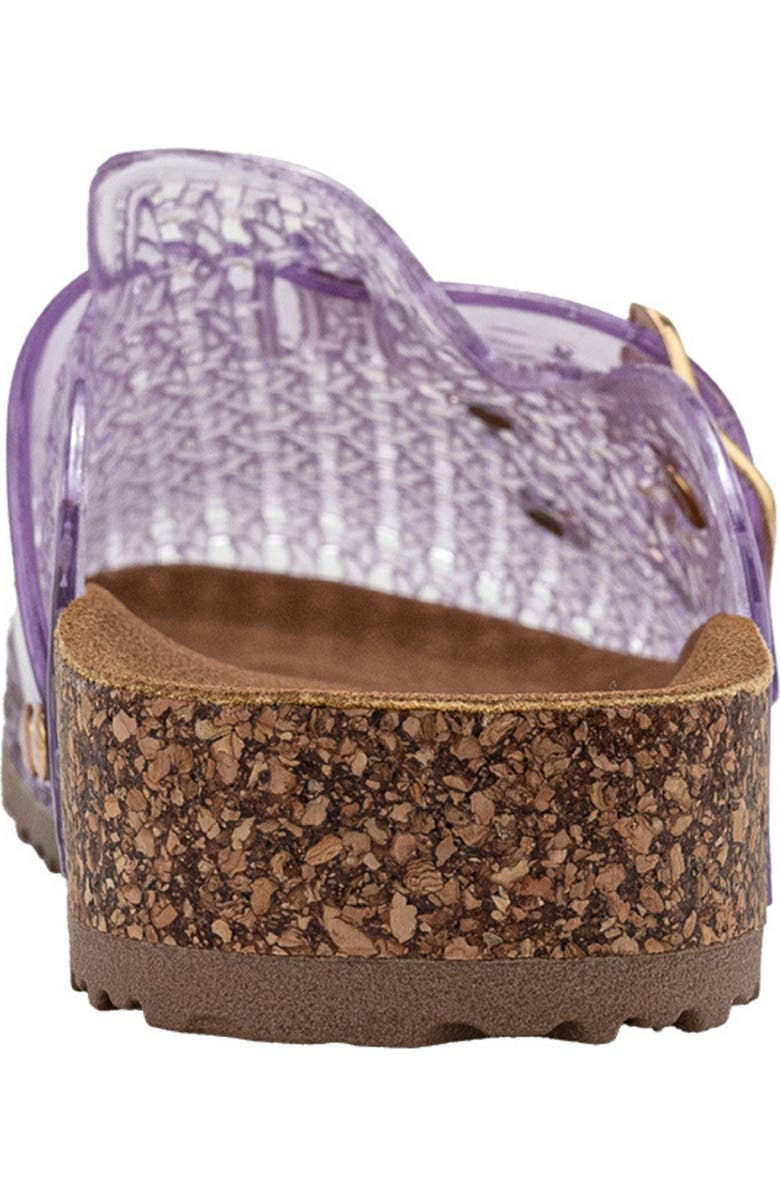 bebe Twinkle Footbed Clog, Alternate, color, Lavender