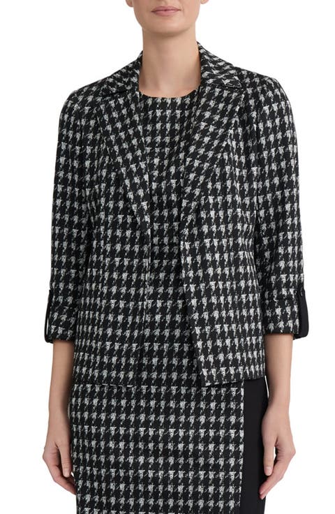 Open Front Seamed Jacket