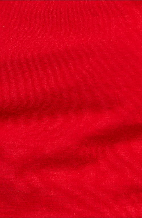 Free People Kaylor Backless Cotton Blend Top In Atlas Red