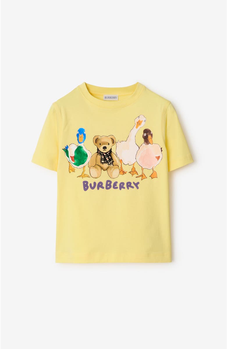 Burberry Thomas Bear and Friends Cotton T-shirt, Main, color,