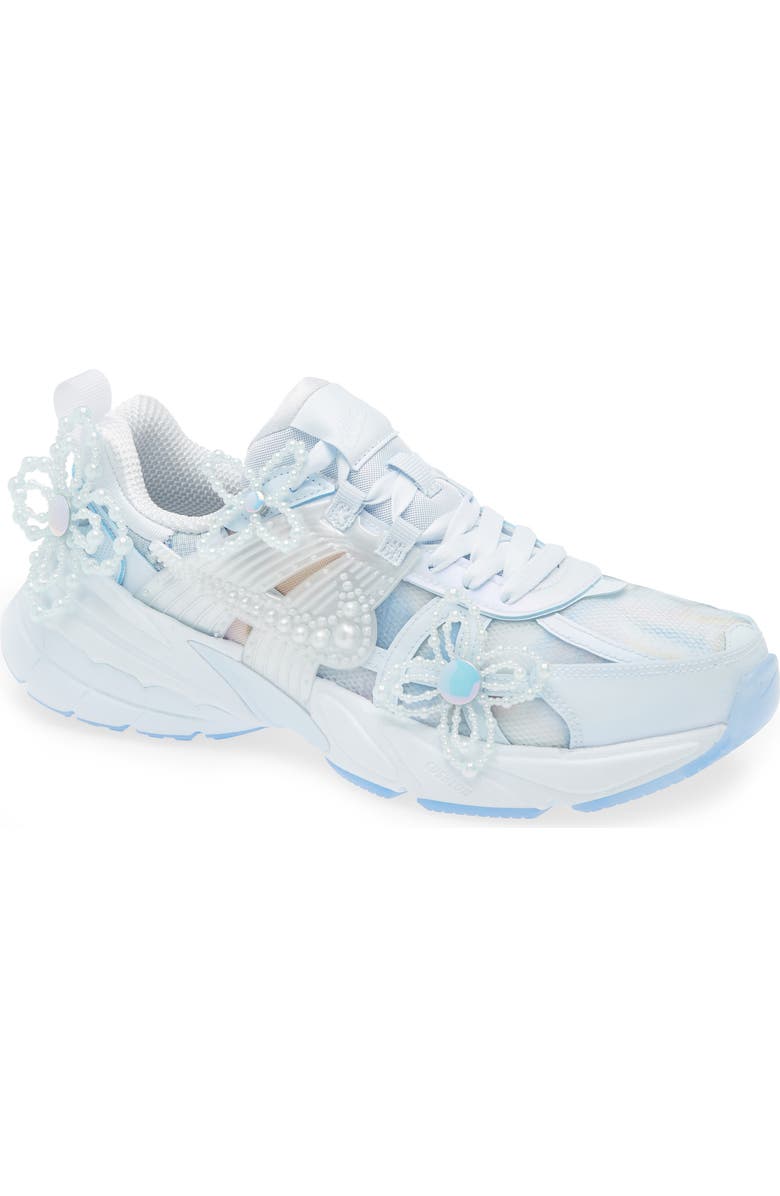 Nike V2K x Susan Fang Run Sneaker, Main, color, Blue Tint/ Blue/ Multi Color