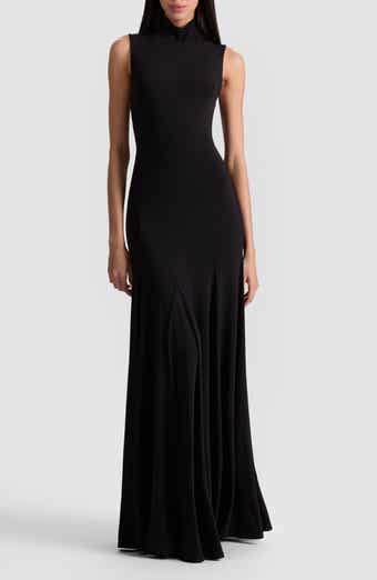 Alice + Olivia Augsta Sleeveless Turtleneck Maxi Dress