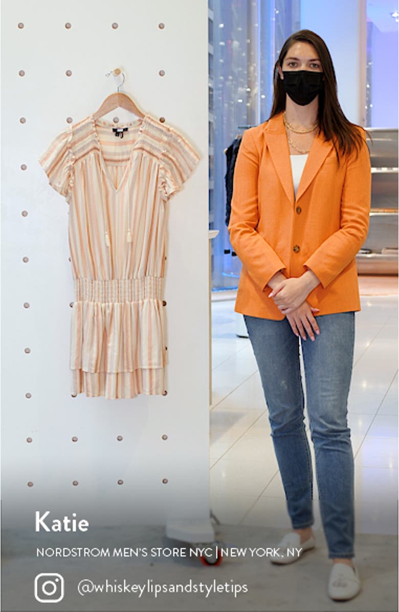 Cristina Ruffle Smocked Minidress, sales video thumbnail