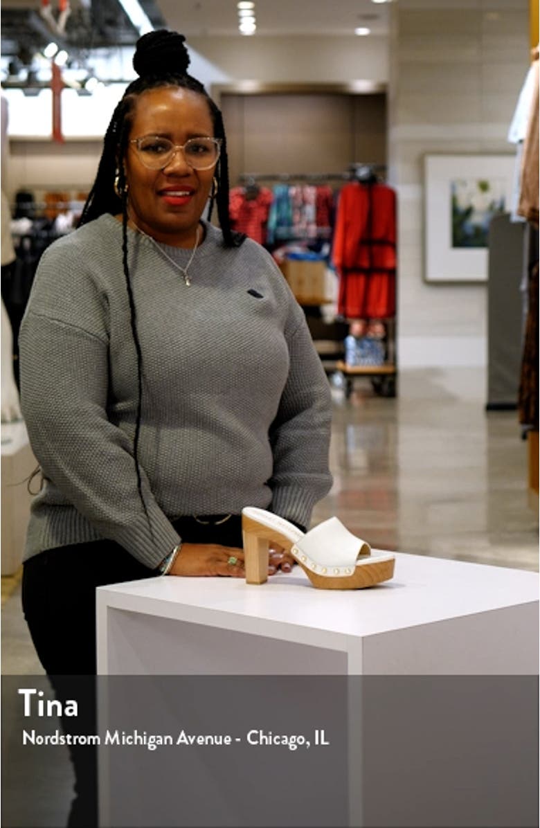 Imitation Pearl Clog 85 Sandal, sales video thumbnail