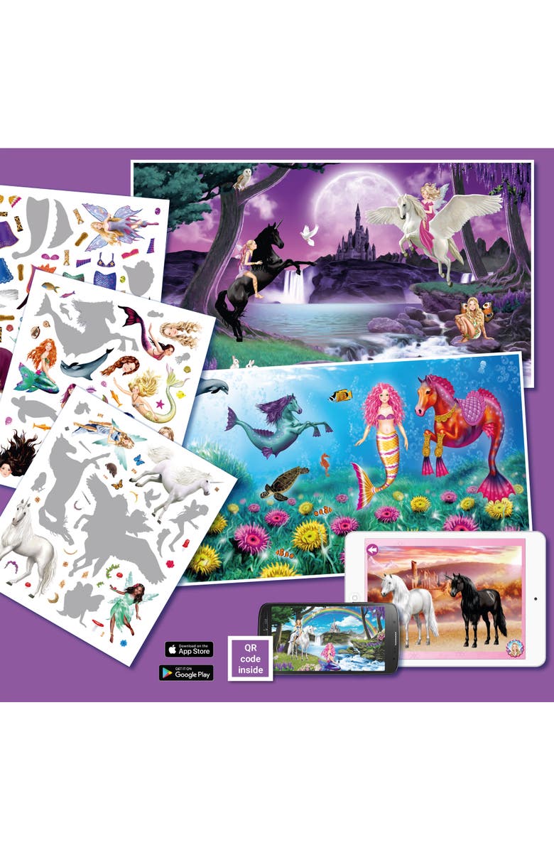 book 'n' app pApplishing house Panorama Sticker Book, Alternate, color, Multicolored