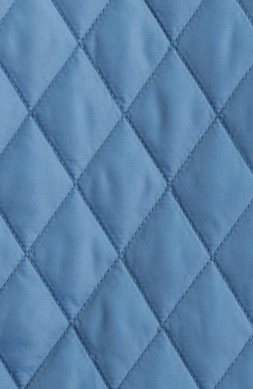 Johnnie-o Juno Quilted Jacket In Blue