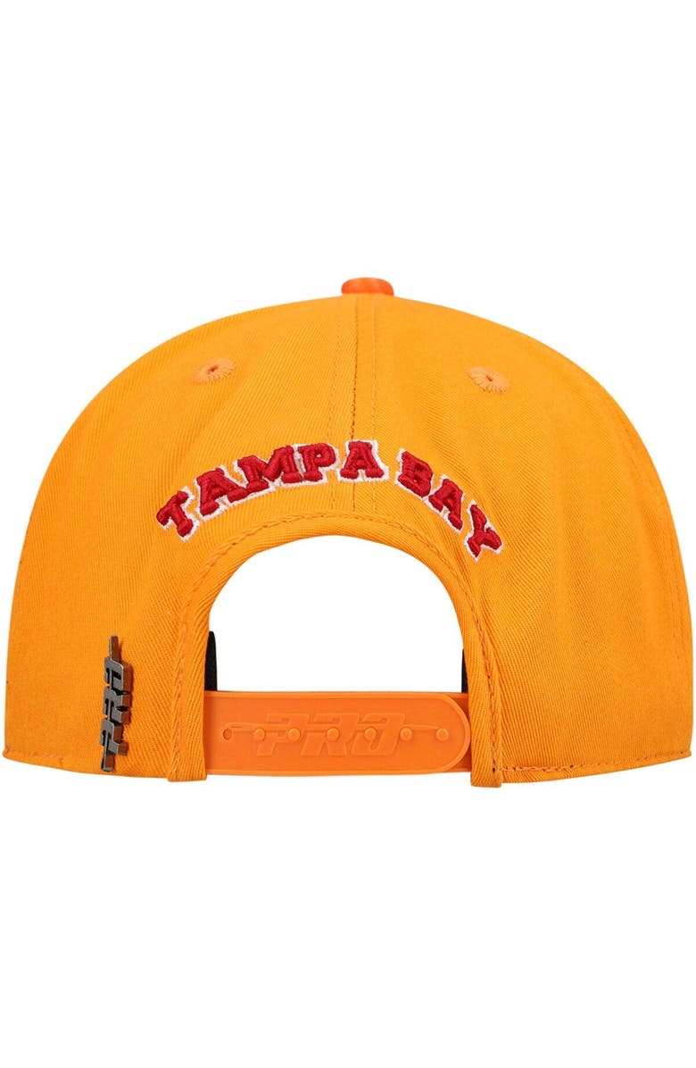 PRO STANDARD Men's Pro Standard Orange Tampa Bay Buccaneers Stacked Snapback Hat, Alternate, color, 