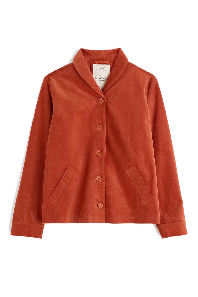 Brightwork Corduroy Jacket, Alternate, color, TERRACOTTA