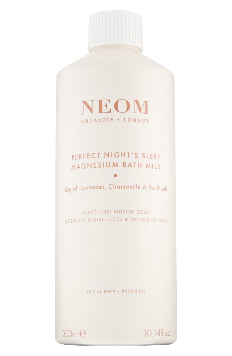 NEOM Wellbeing Perfect Night's Sleep Magnesium Bath Milk, Main, color,