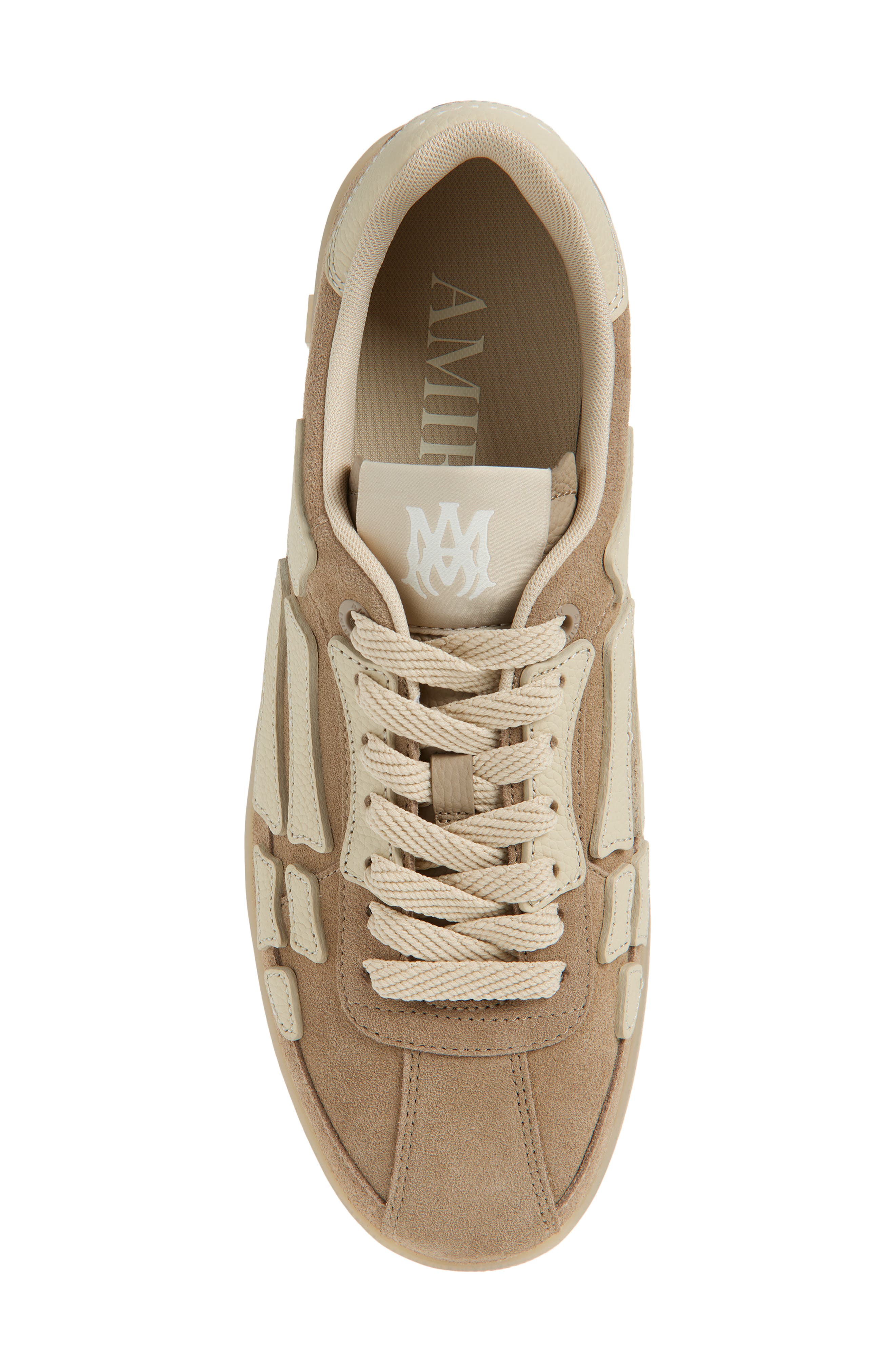 AMIRI Pacific Bones Sneaker, Alternate, color, Brown