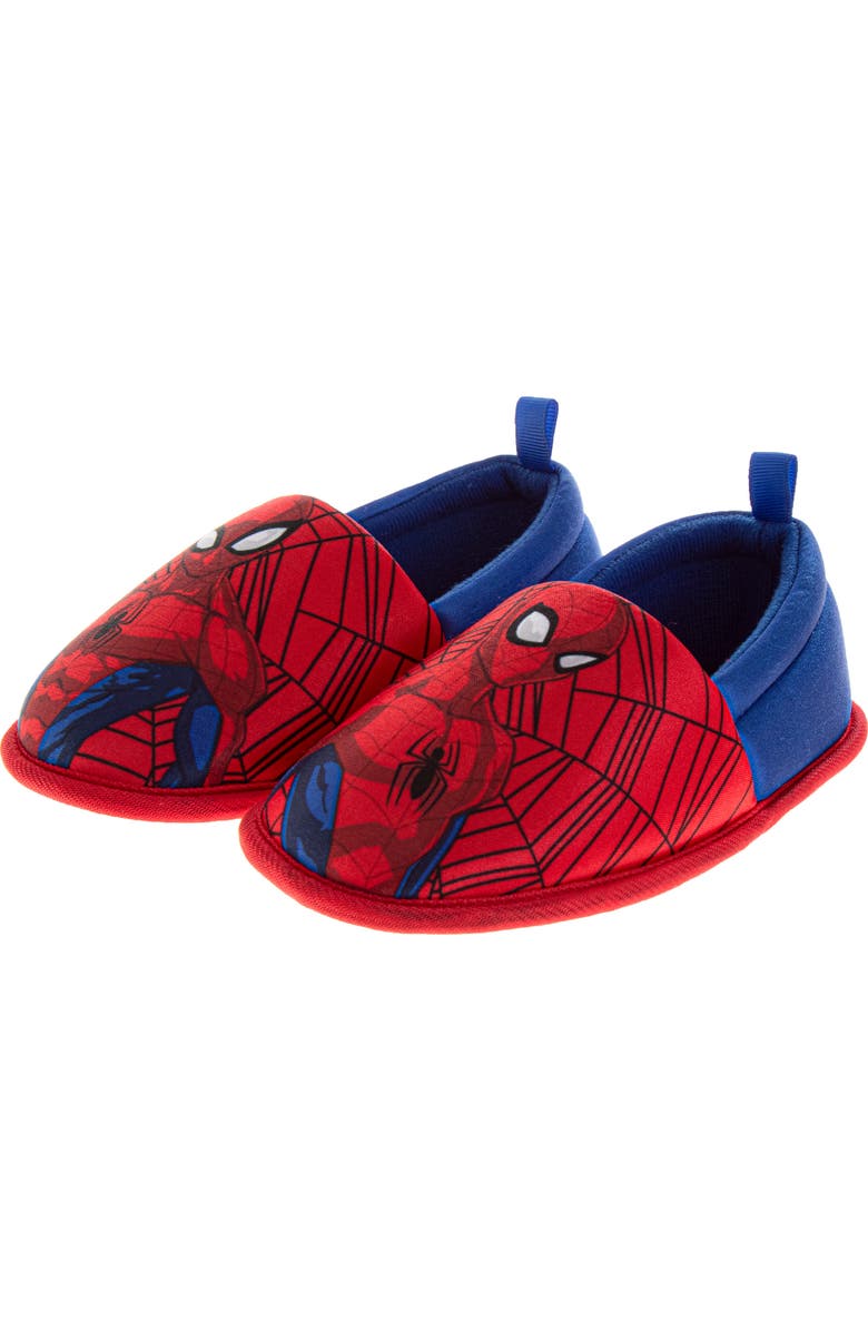 JOSMO Spider-Man Slipper, Main, color, Red/ Blue