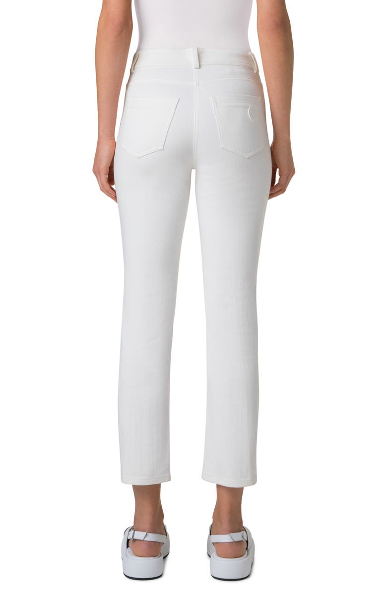 Akris punto Maru Ankle Tapered Leg Jeans, Alternate, color, Cream