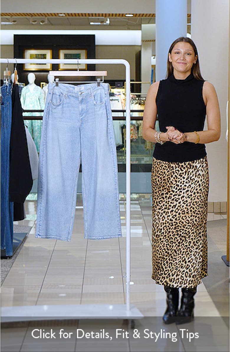 rb Miramar Andi Ankle Wide Leg Cotton Terry Sweatpant Jeans, sales video thumbnail