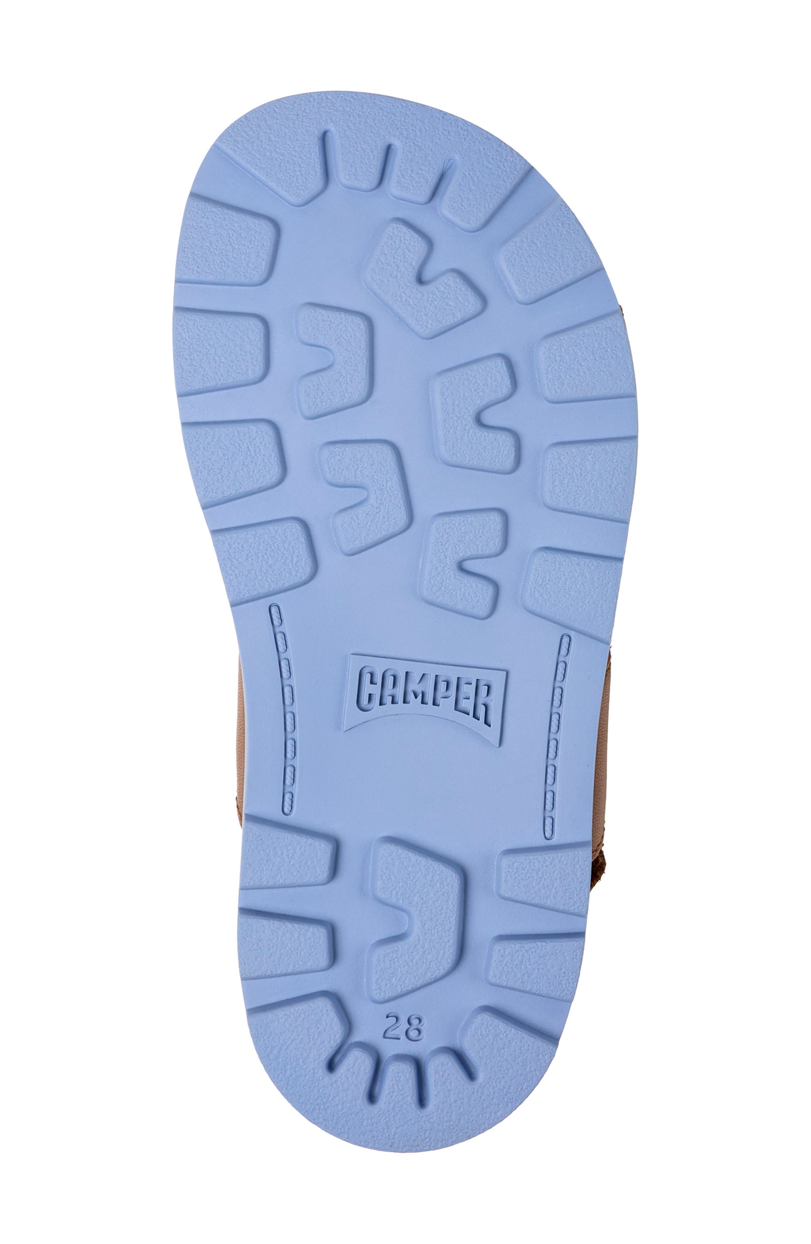 Kids' Brutus Slide Sandal, Alternate, color, MEDIUM BRO