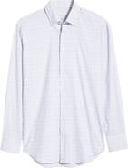 Peter Millar Rommel Check Performance Twill Button-Down Shirt
