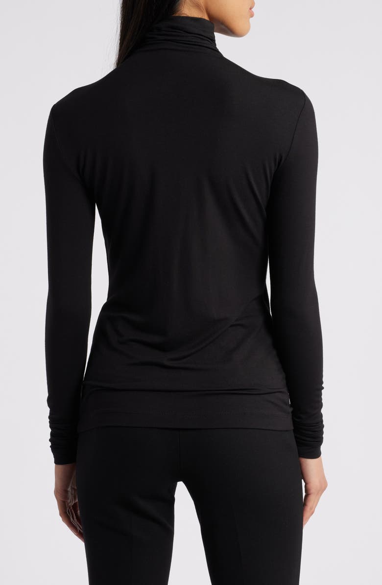 Anne Klein Turtleneck Jersey Top, Alternate, color,
