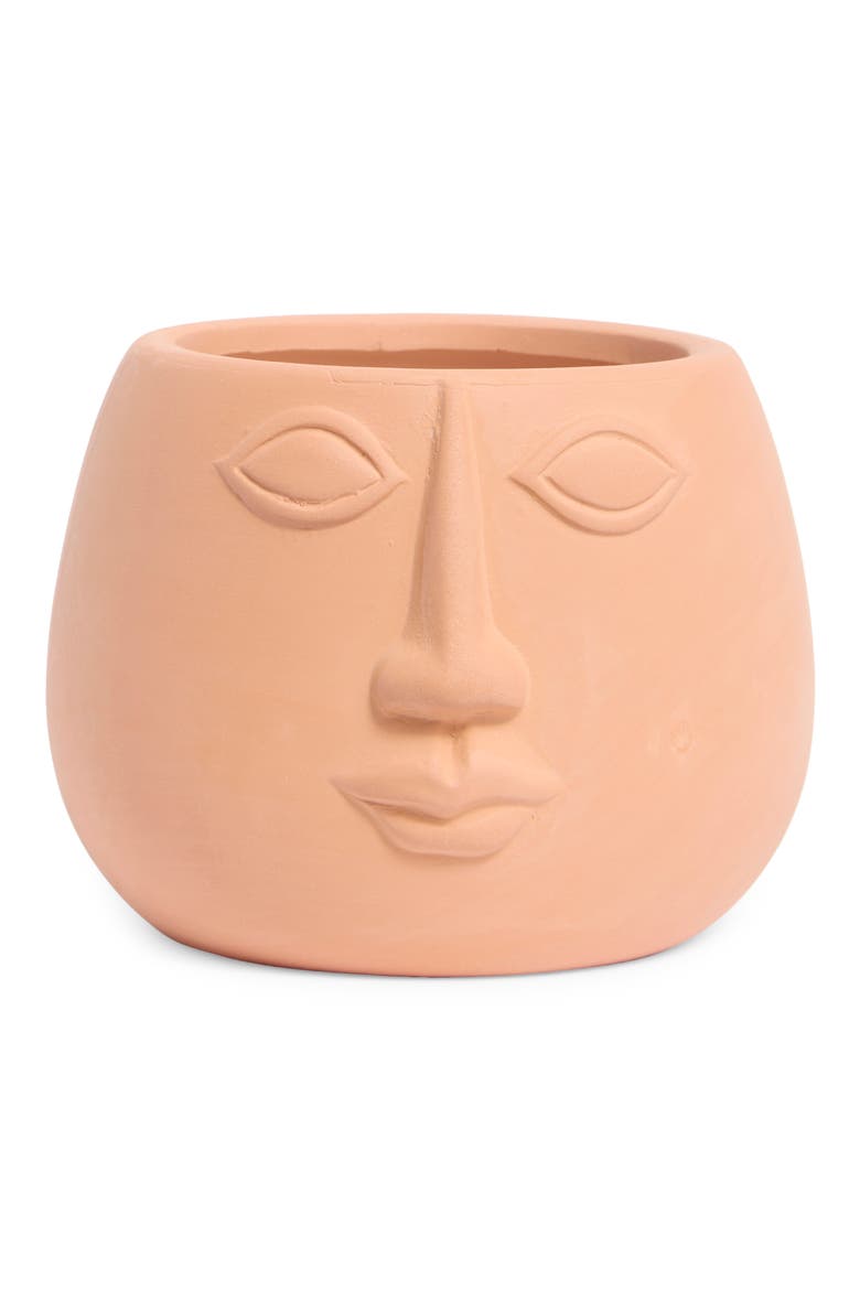 Terracotta Head Citronella Jar Candle, Main, color, GARDEN CITRONELLA