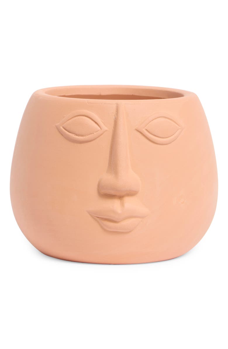 PORTOFINO CANDLES Terracotta Head Citronella Jar Candle, Main, color, Garden Citronella