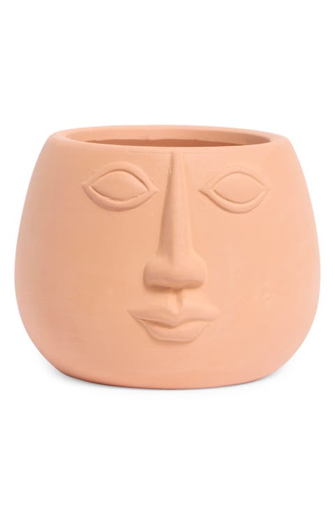 Terracotta Head Citronella Jar Candle
