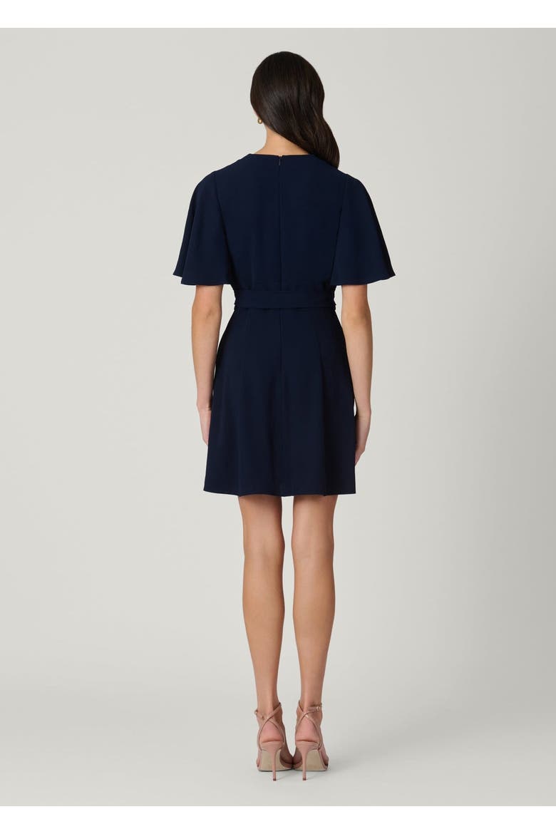 Sophie Crepe Dress, Alternate, color, Navy