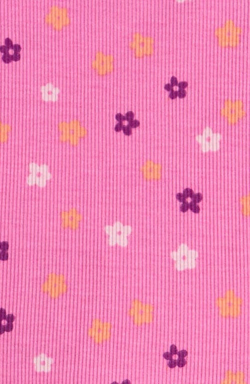 Nordstrom Kids' Rib Knit Pajamas In Pink