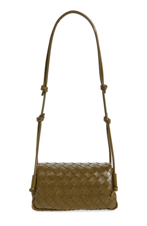Bottega Veneta Discoteca Intrecciato Leather Crossbody Pouch