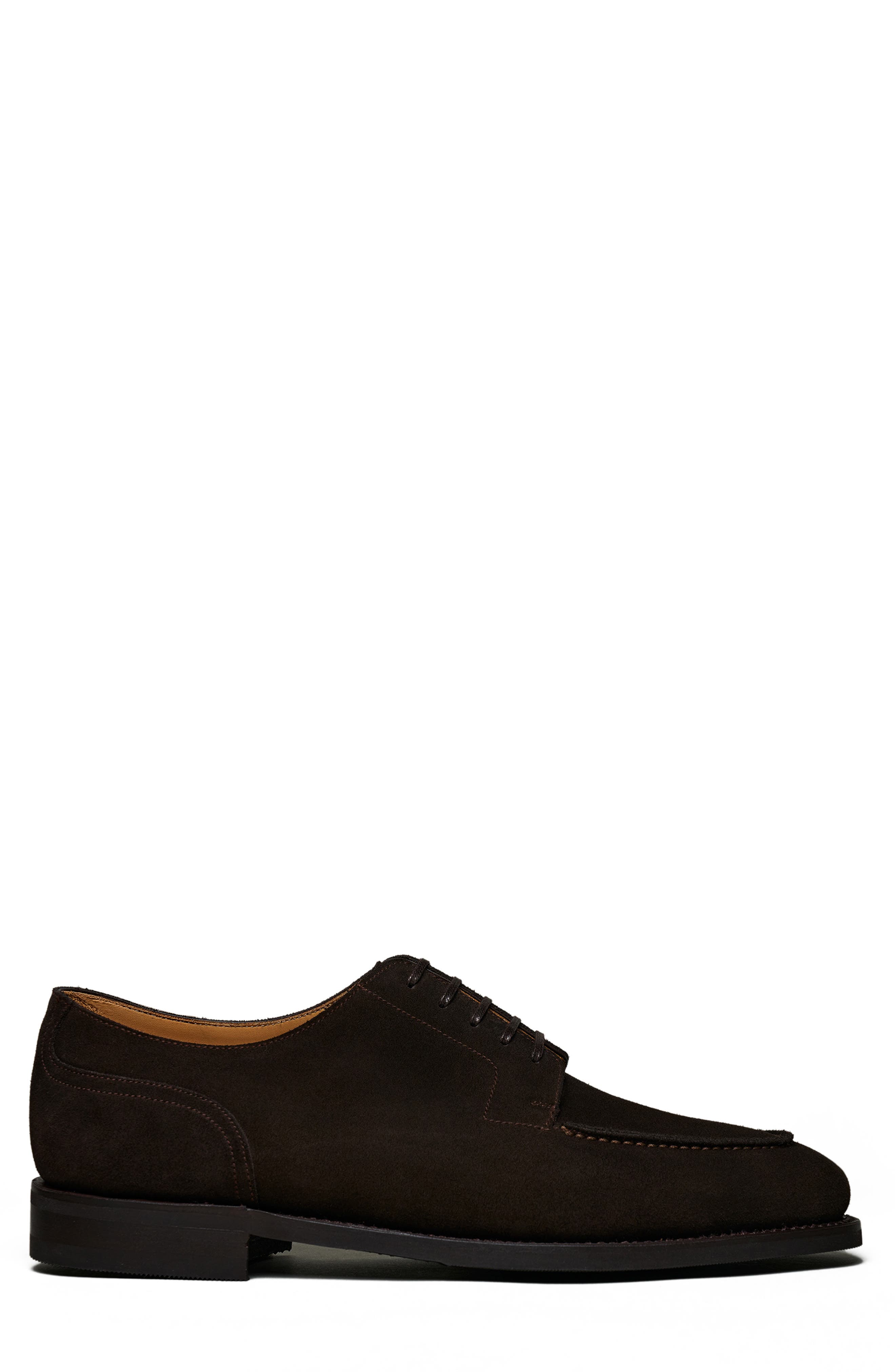 MORJAS The Split Toe Derby, Alternate, color, Brown Suede