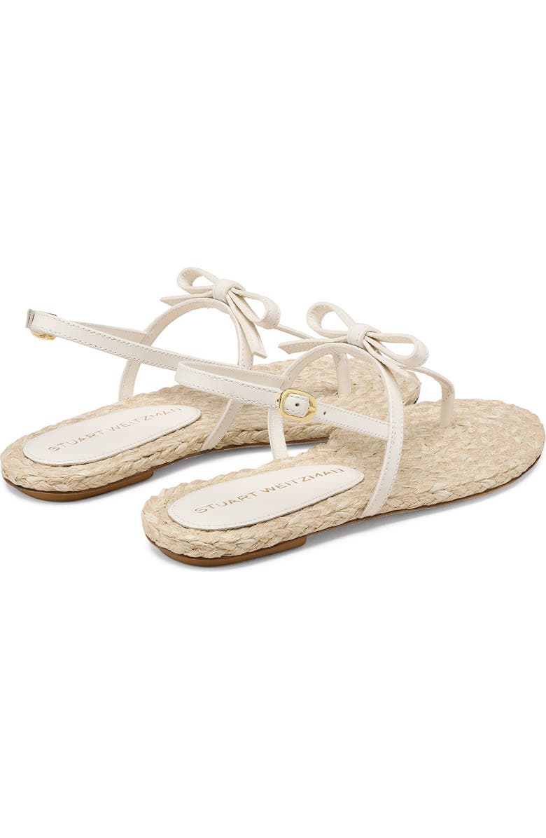 Stuart Weitzman Felicity Slingback Espadrille Sandal, Alternate, color, Cream/Natural