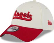 New Era Men's New Era Cream/Red Los Angeles Angels City Connect Batting Practice 39THIRTY Flex Hat