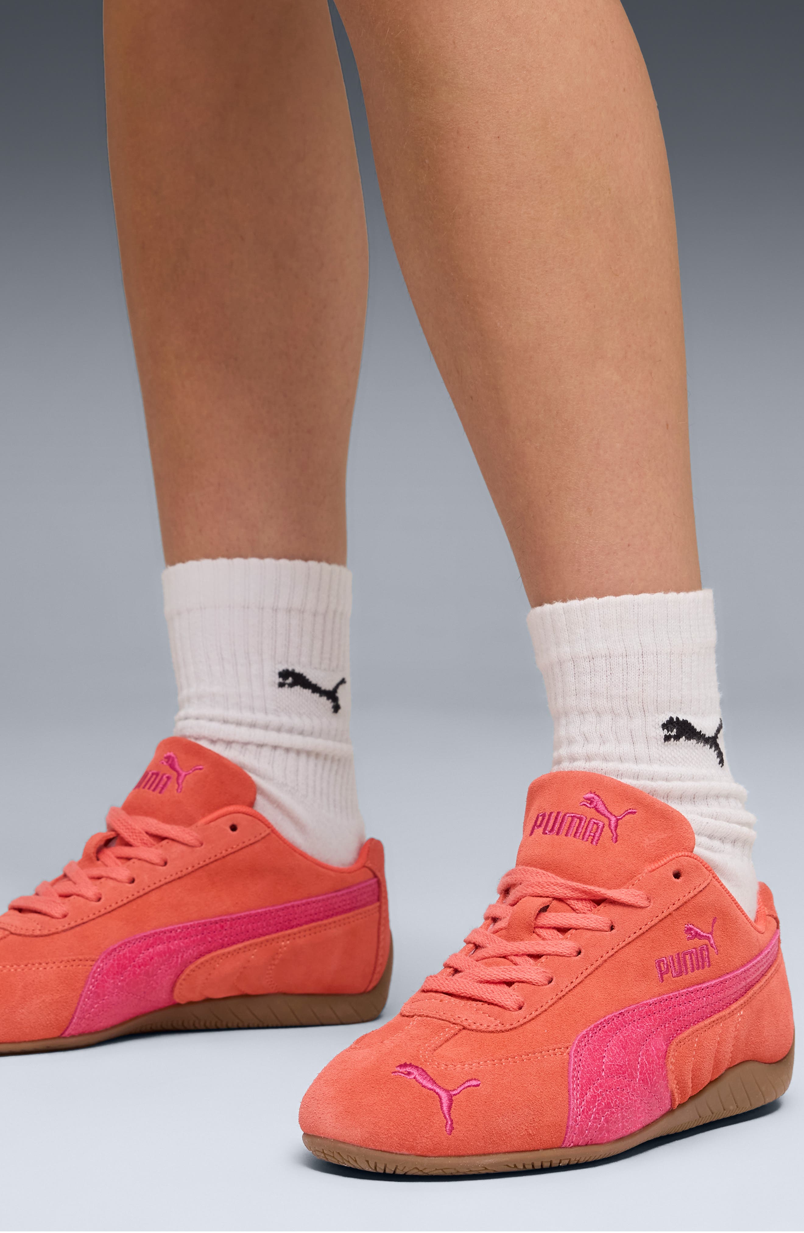 PUMA Speedcat Vibes Sneaker, Alternate, color, Red Glamour/ Gum