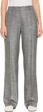 Lafayette 148 New York Gates Twill Straight Leg Trousers