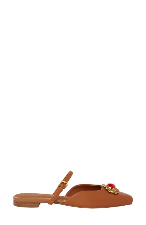 Katy Perry The Confidant Eye Embellished Mule In Saddle Brown