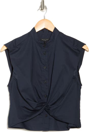 rag & bone Rita Sleeveless Poplin Shirt | Nordstromrack rag & bone Rita Sleeveless Poplin Shirt | Nordstromrack