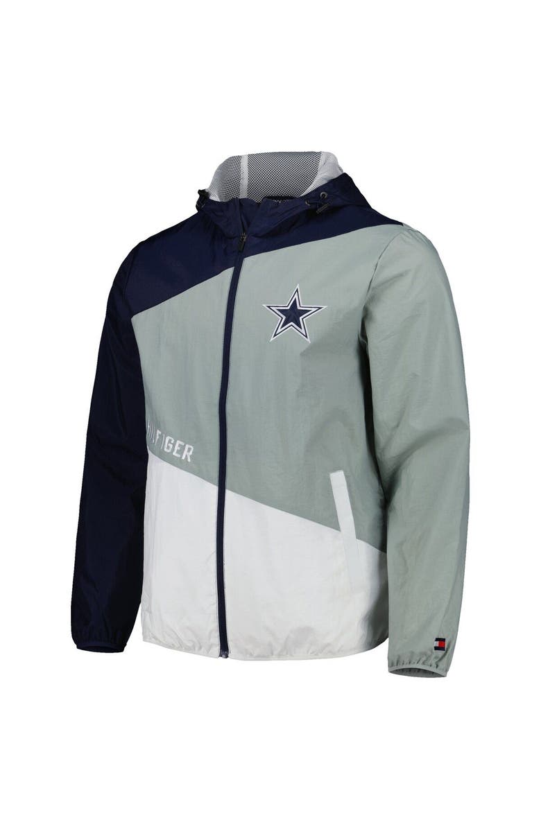 Tommy Hilfiger Men's Tommy Hilfiger Navy Dallas Cowboys/White Bill Full-Zip Jacket, Alternate, color, 
