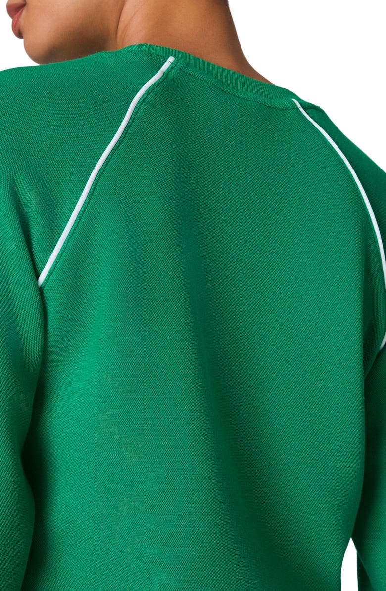 SPANX<sup>®</sup> Airpique Sweatshirt, Alternate, color, Field Green
