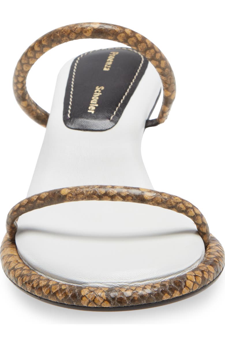 Proenza Schouler The Pipe Double Band Slide Sandal, Alternate, color,