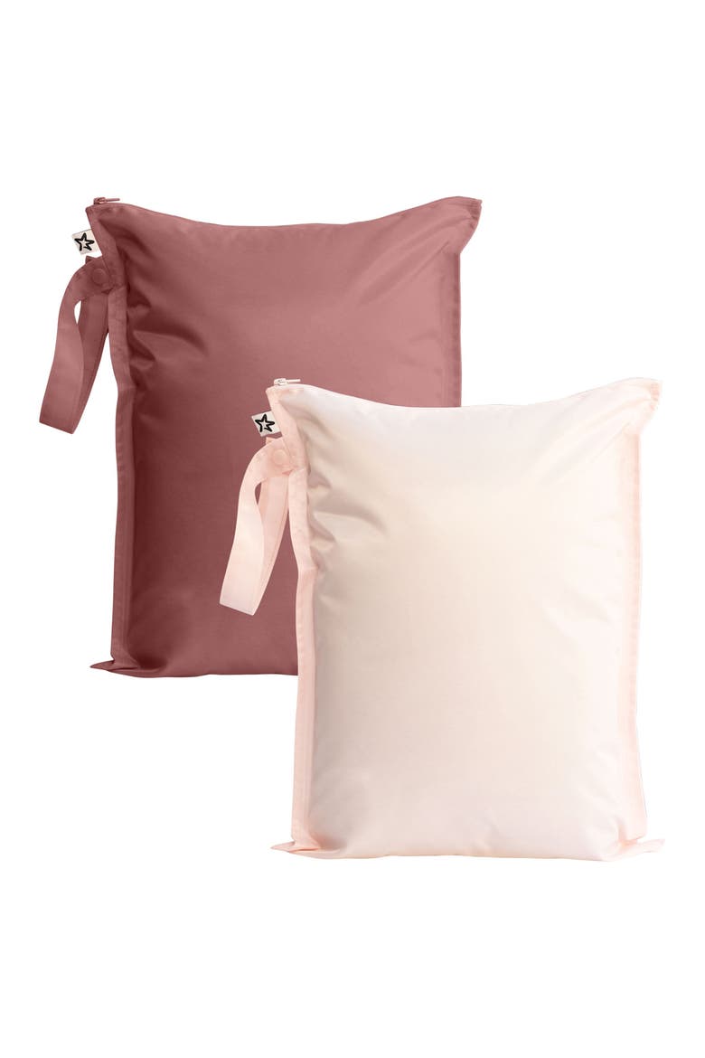 Mess-Proof Waterproof Washable Baby/Toddler Wet Bags - Solids, Main, color, Rose, Burgundy