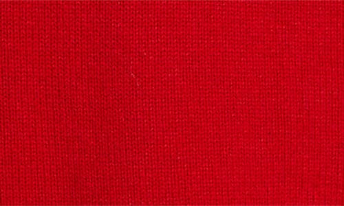 Farm Rio Red Heartful Knit Cardigan In Red