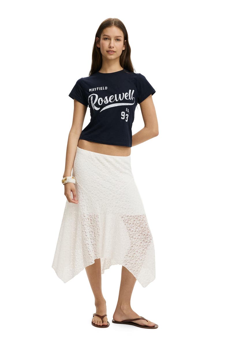 Cotton On Women's The Tiny Graphic Tee, Alternate, color, Mayfield Rosewell  Total