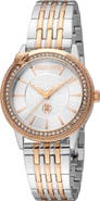 Roberto Cavalli Mother-of-Pearl Dial Bracelet Watch, 32mm