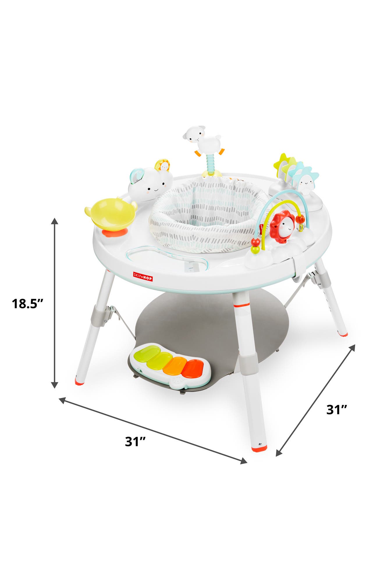 Skip Hop Silver Lining Cloud Baby's View Three-Stage Activity
